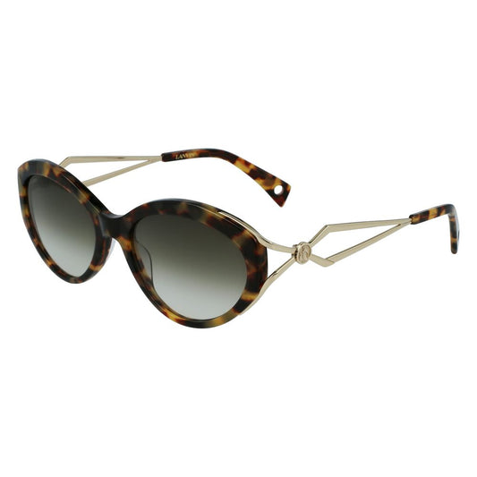 Braune Acetat-Sonnenbrille