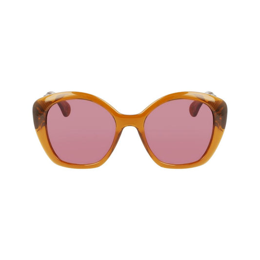 Braune Sonnenbrille mit Bio-Injektion