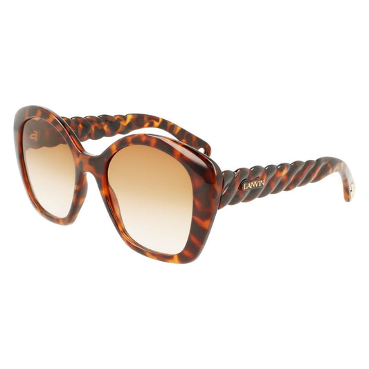 Braune Sonnenbrille mit Bio-Injektion