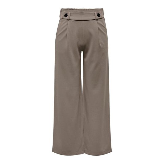 Gray Polyester Pant