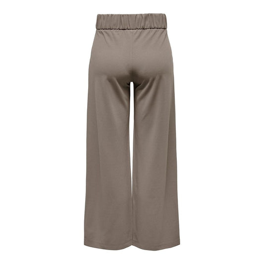 Gray Polyester Pant