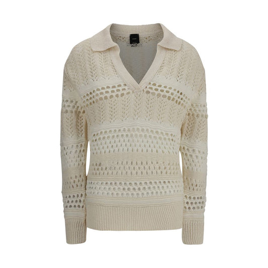 Pullover mit perforiertem Design