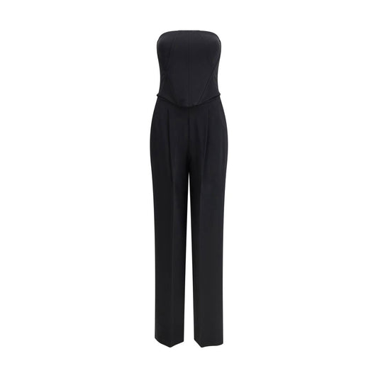 Schulterfreier Jumpsuit