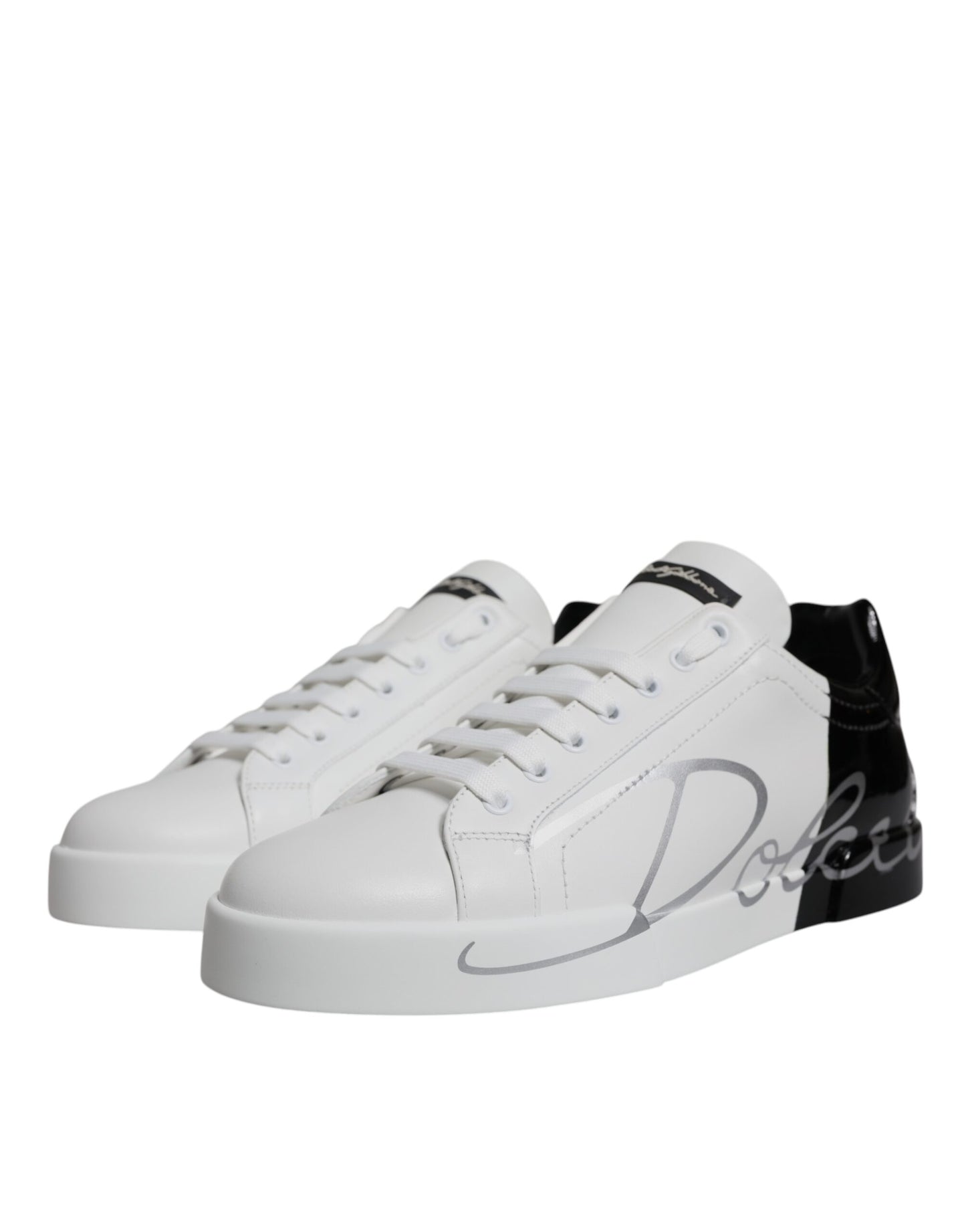 Portofino Sneaker mit weißem und schwarzem Logo