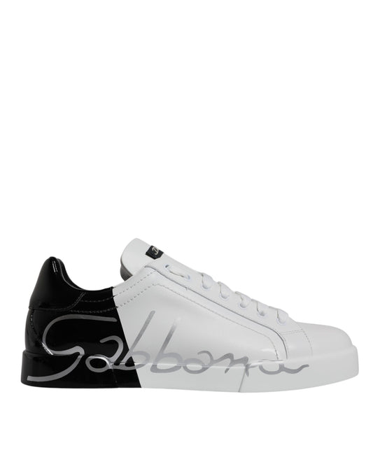 Portofino Sneaker mit weißem und schwarzem Logo