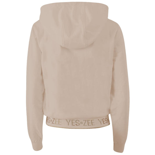 Beige Cotton Sweater