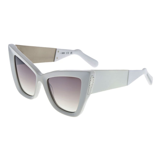 Weiße Damen Sonnenbrille