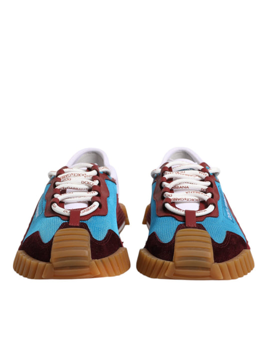 Mehrfarbige Nylon NS1 Low Top Sneakers Schuhe