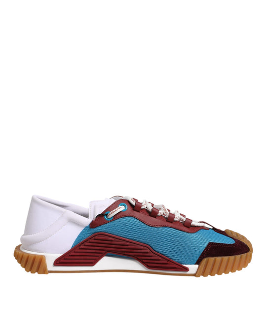 Mehrfarbige Nylon NS1 Low Top Sneakers Schuhe