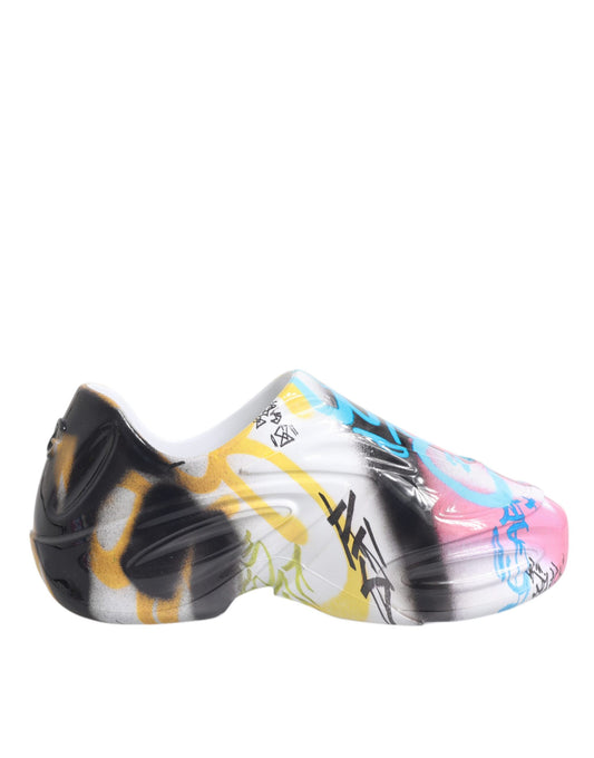 Mehrfarbige Graffiti Daymaster Sneakers Schuhe