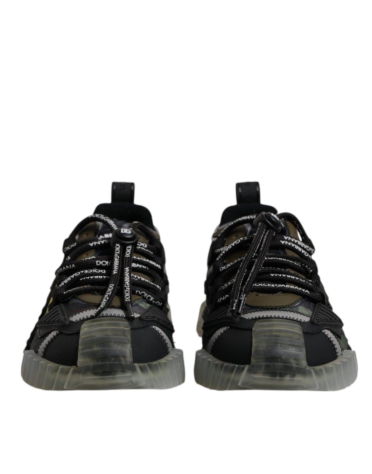 Schwarz Grün Camo NS1 Low Top Sneakers Schuhe