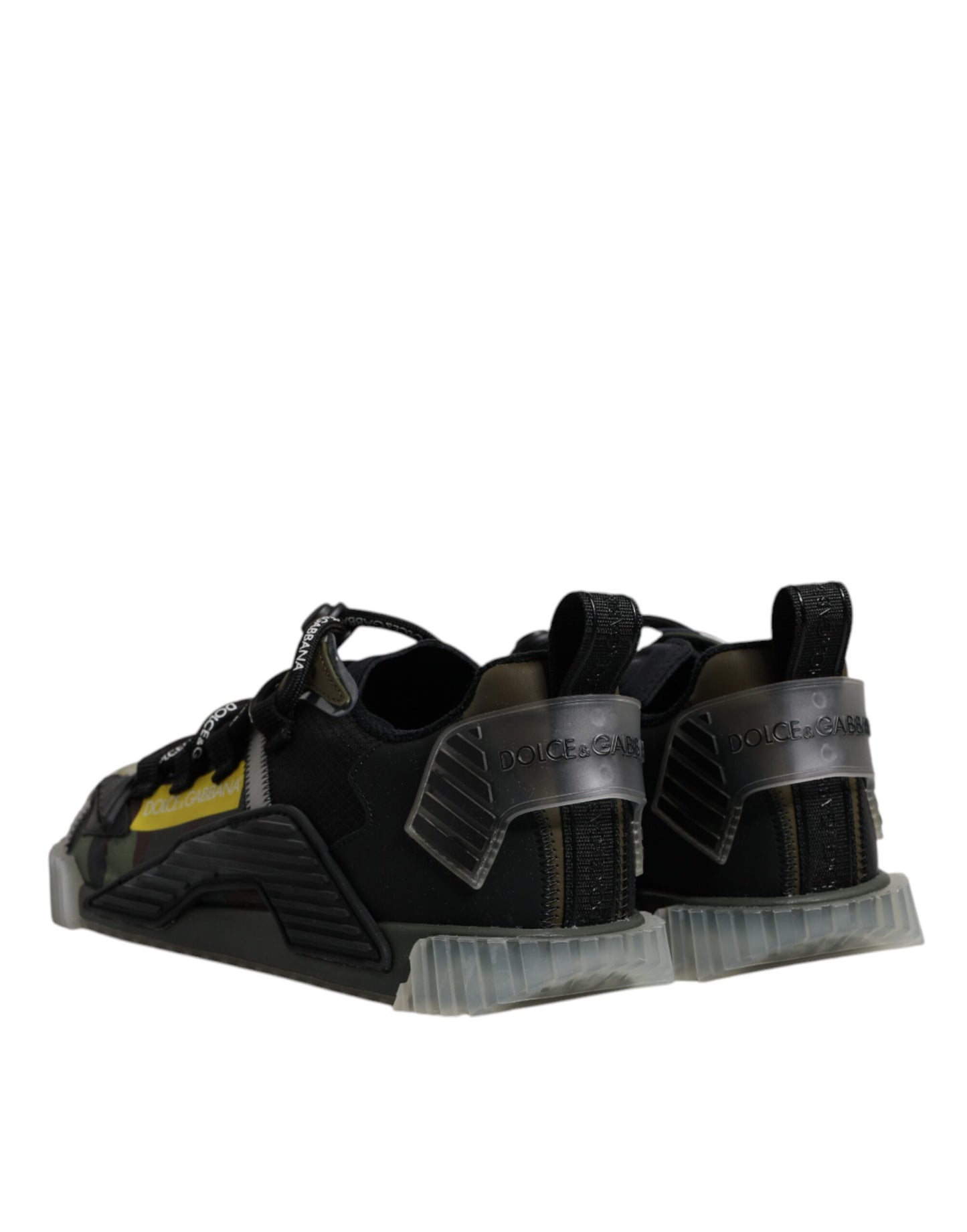 Schwarz Grün Camo NS1 Low Top Sneakers Schuhe