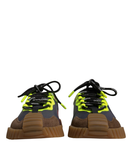 Mehrfarbige Nylon Low Top NS1 Sneakers Schuhe
