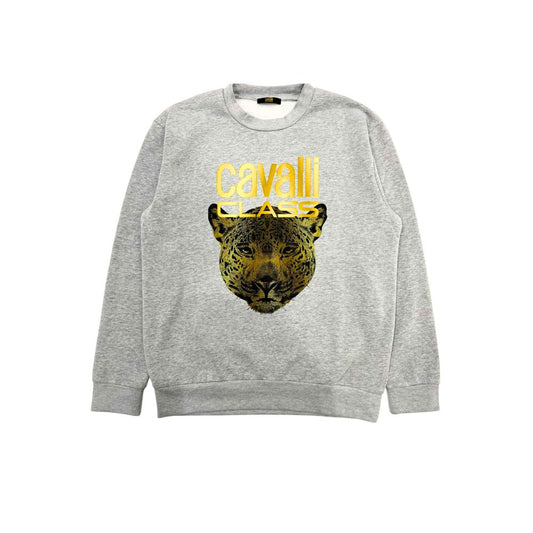 Gray Polyester Men Hoodie