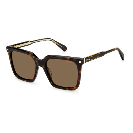 Braune Acetat-Sonnenbrille