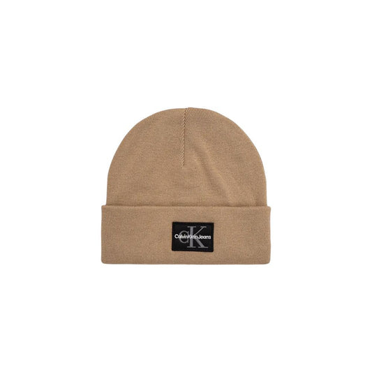 Beige Baumwollkappen Baseballmütze