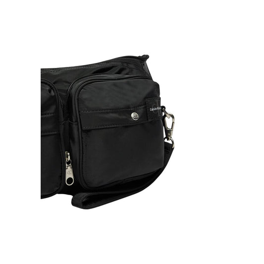 Black Recycled Polyester Belt Bag