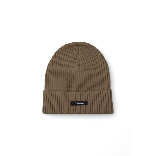 Beige Baseballmütze aus Bio-Baumwolle