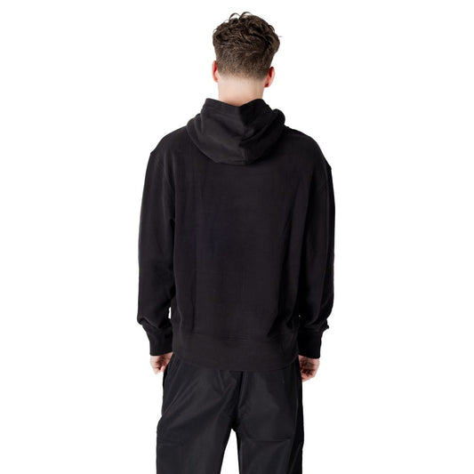 Black Cotton Hoody