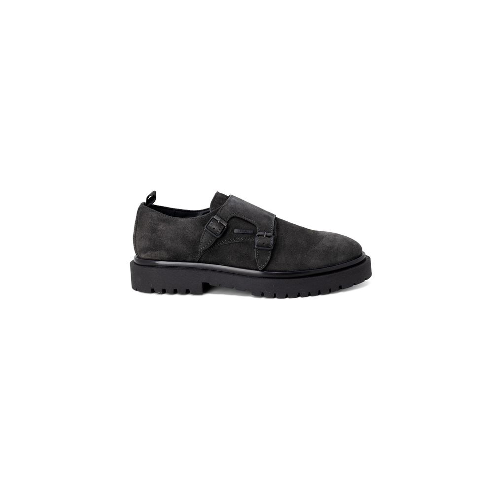 Schwarzes Leder Casual