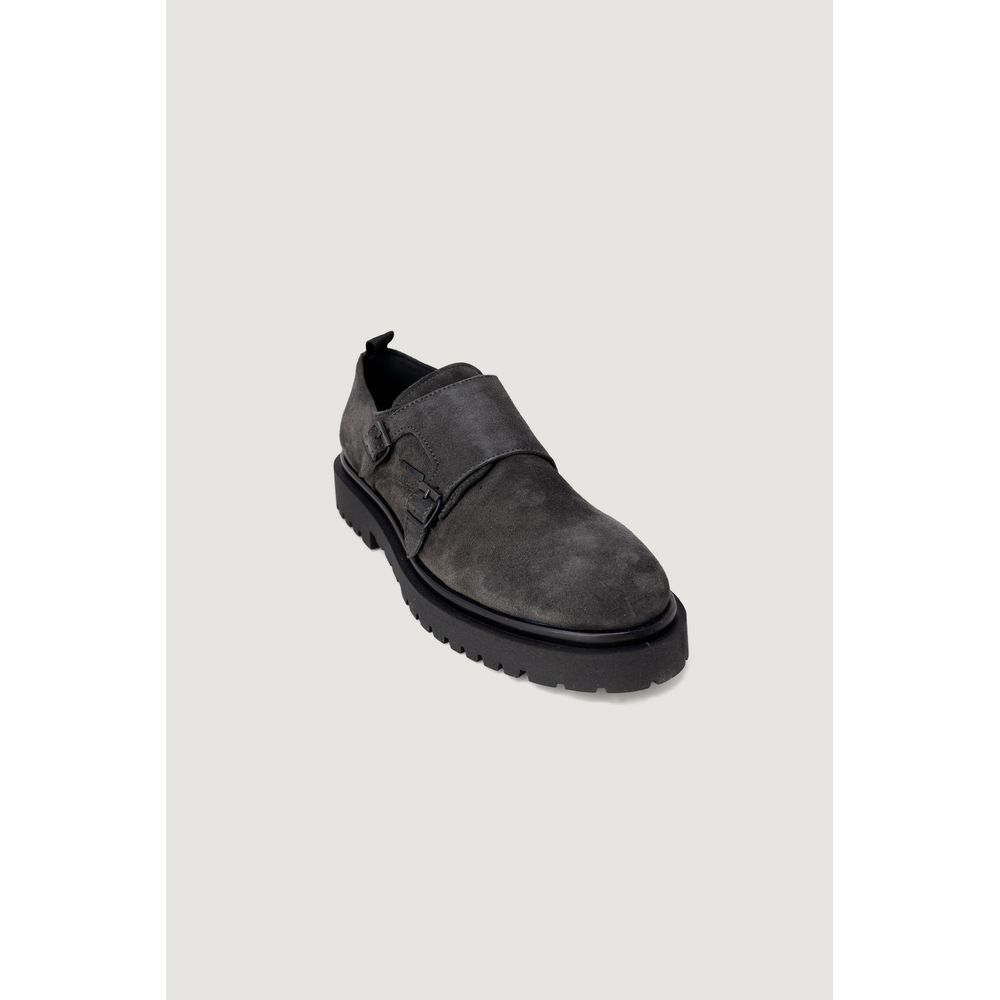 Schwarzes Leder Casual