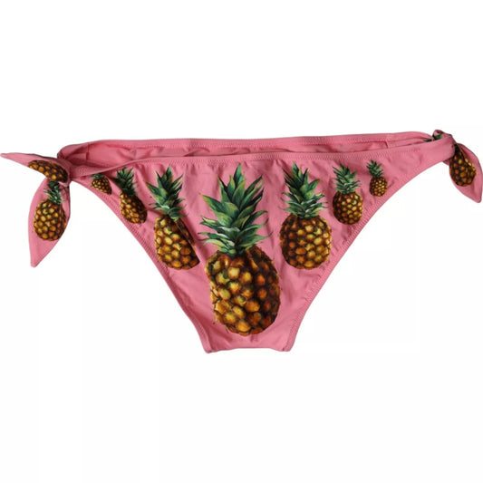 Pink Ananas Badeanzug Bikini Bottom Bademode