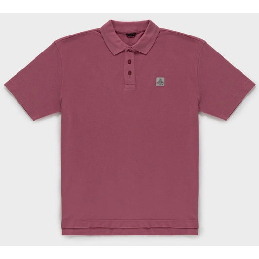 Rosa Poloshirt aus Baumwolle