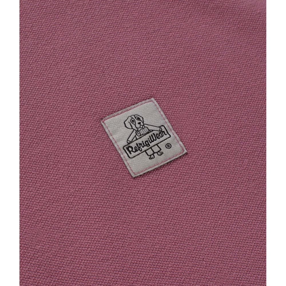 Rosa Poloshirt aus Baumwolle