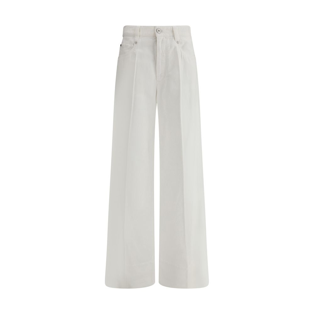 Jeans mit weitem Bein