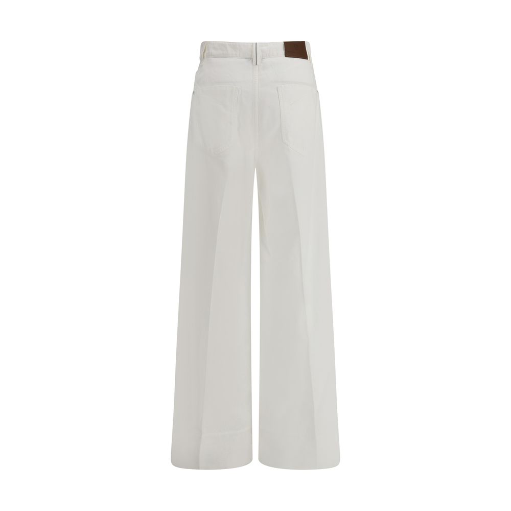 Jeans mit weitem Bein