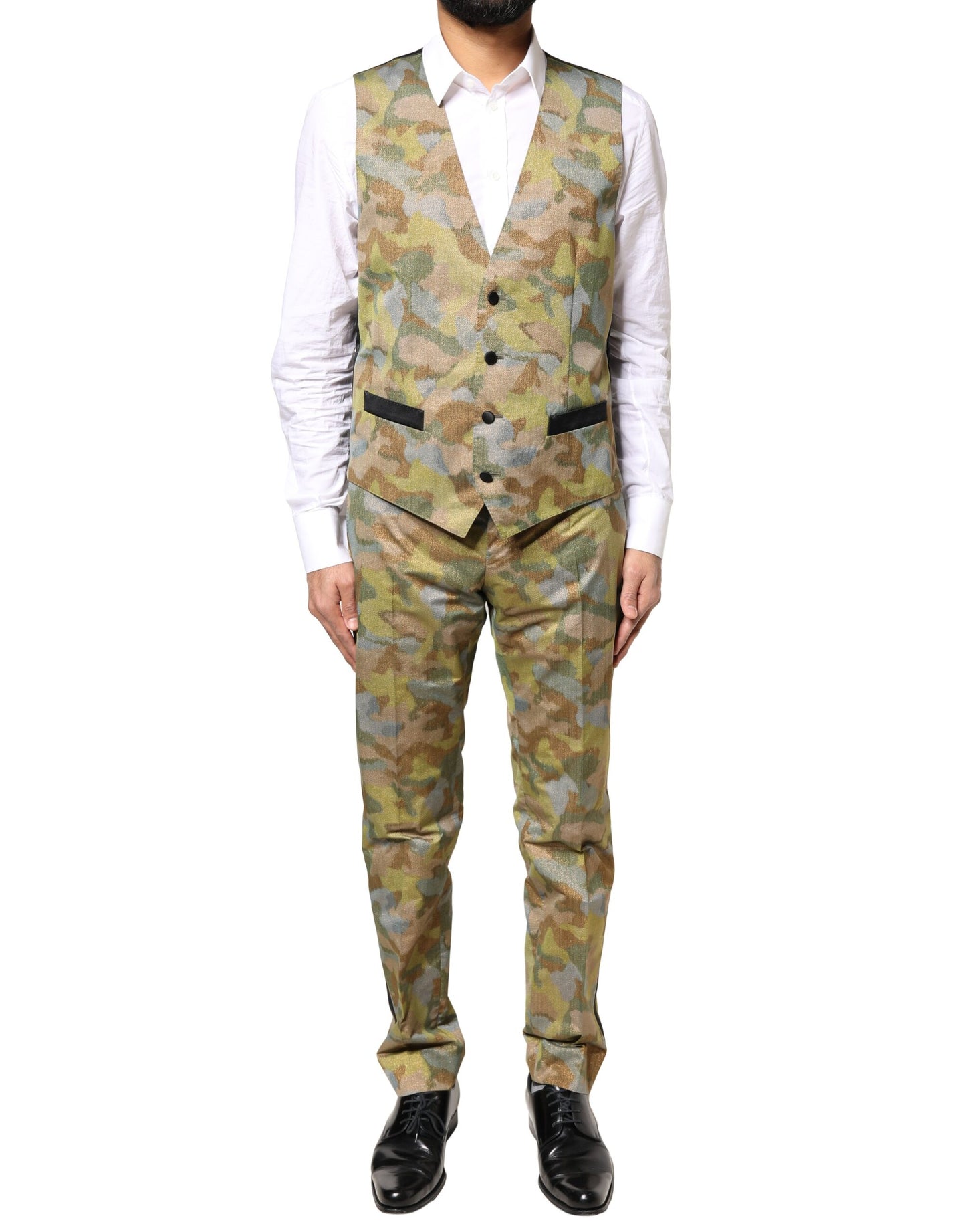 Mehrfarbiger Camouflage-Anzug SICILIA, 3-teilig