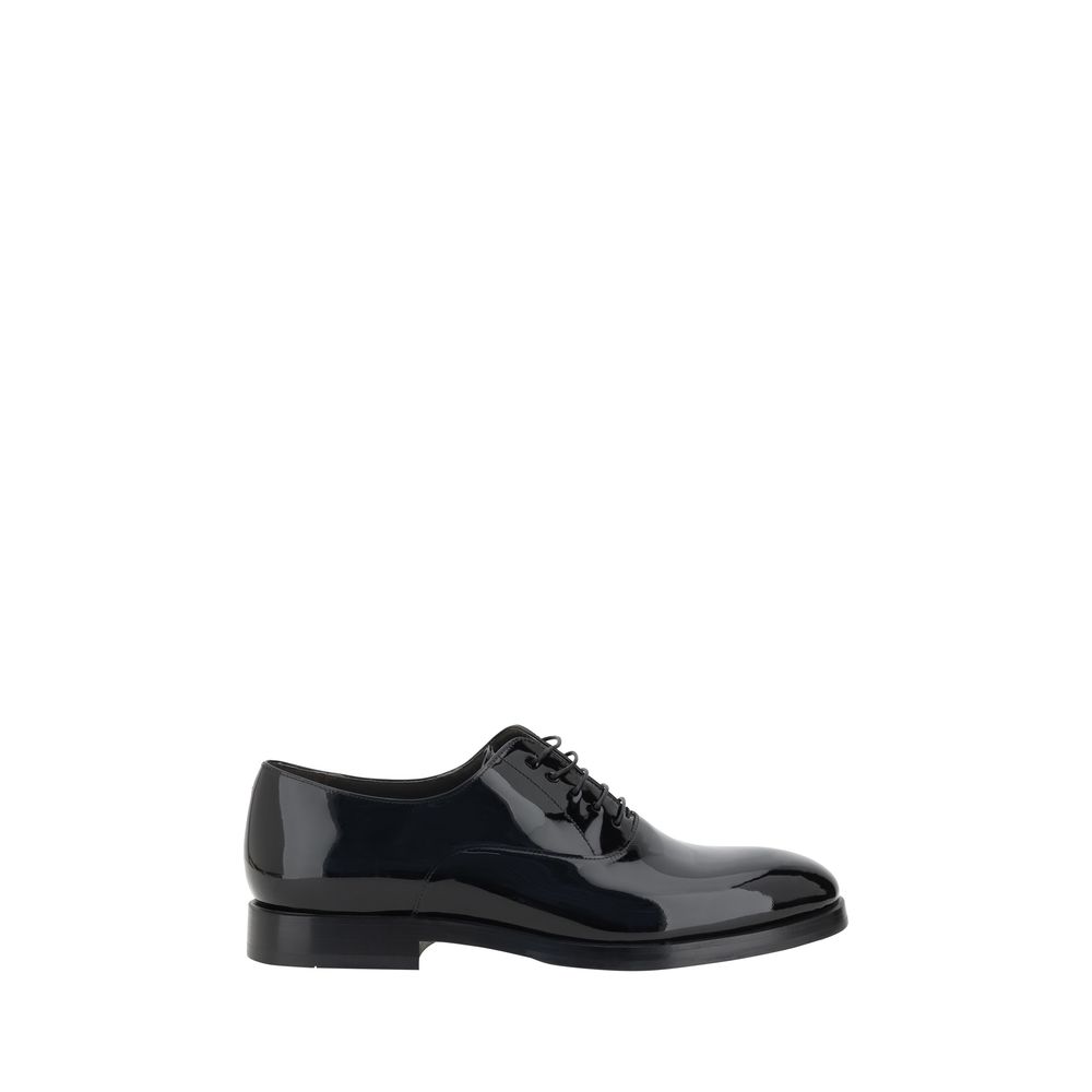 Lackleder Schnürschuhe