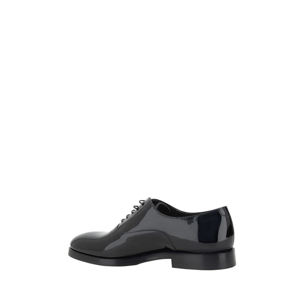Lackleder Schnürschuhe