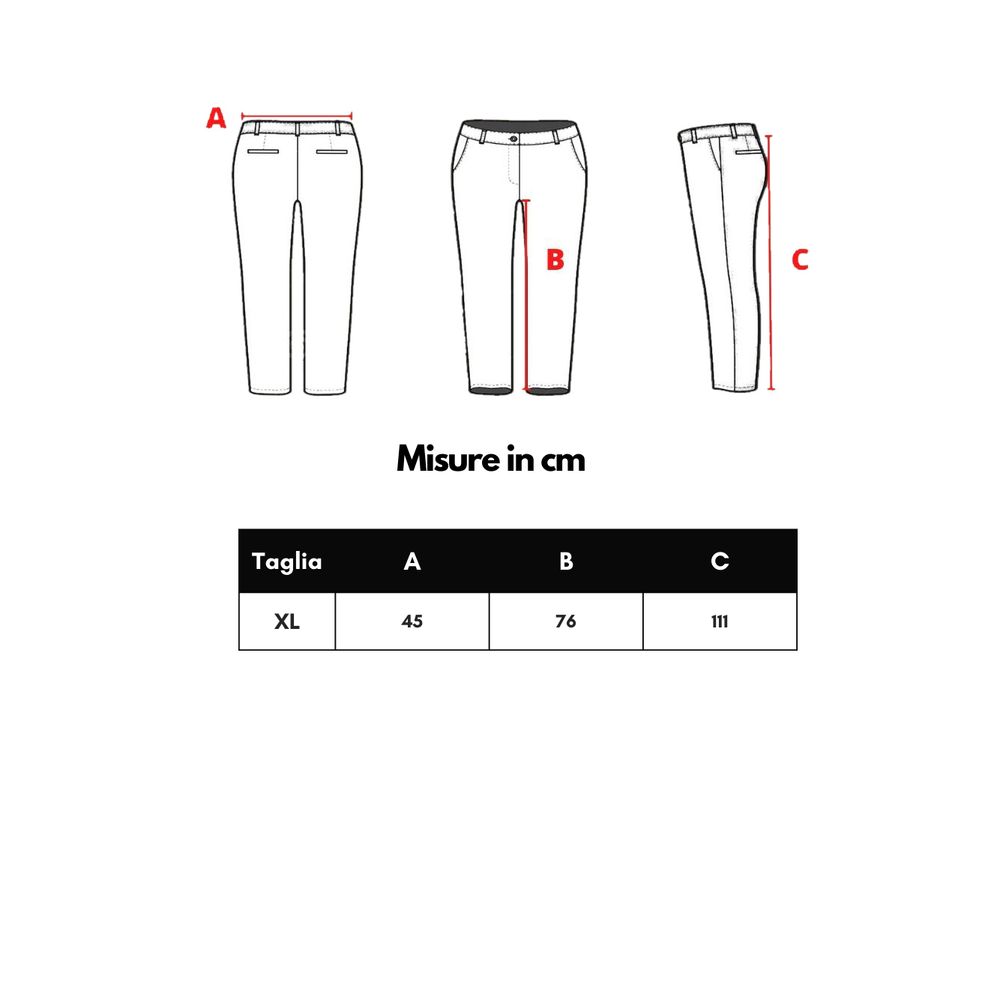 Weiße Sporthose aus Baumwolle