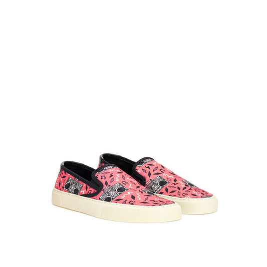 Rosa Baumwoll-Sneaker