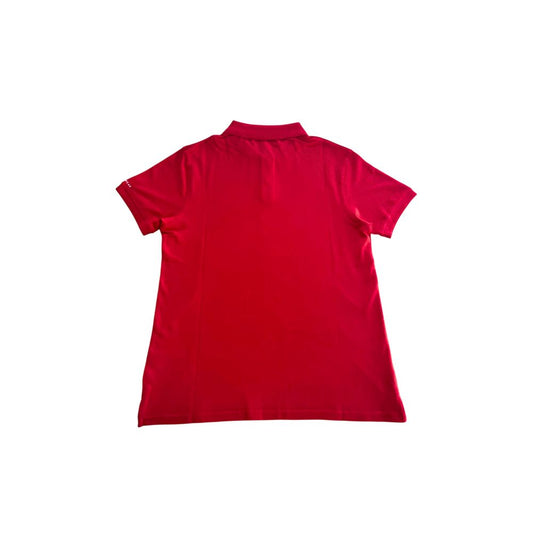 Rotes Poloshirt aus Baumwolle für Herren
