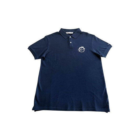 Blaues Poloshirt aus Baumwolle für Herren