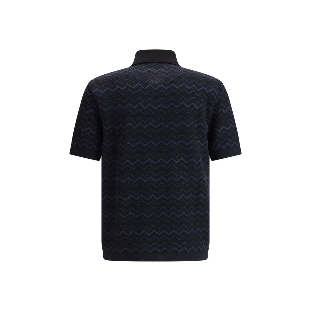 Strick-Poloshirt