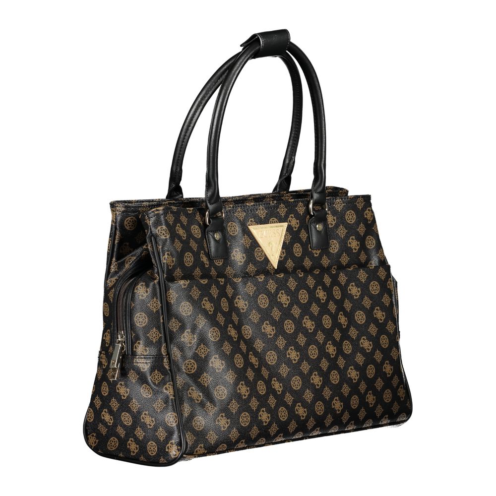 Braune Handtasche aus Polyethylen