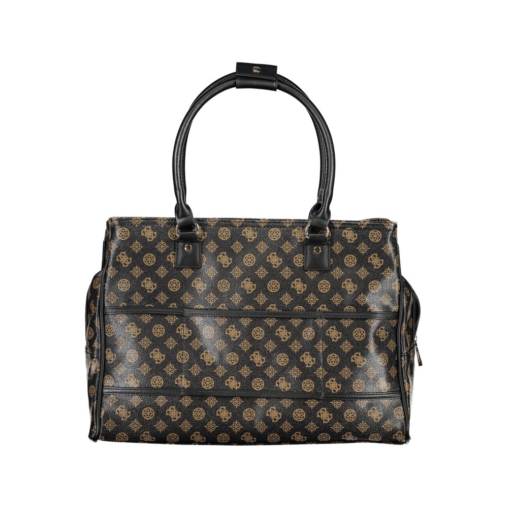 Braune Handtasche aus Polyethylen