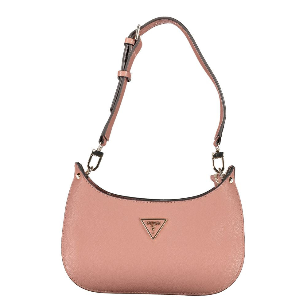 Rosa Handtasche aus Polyethylen
