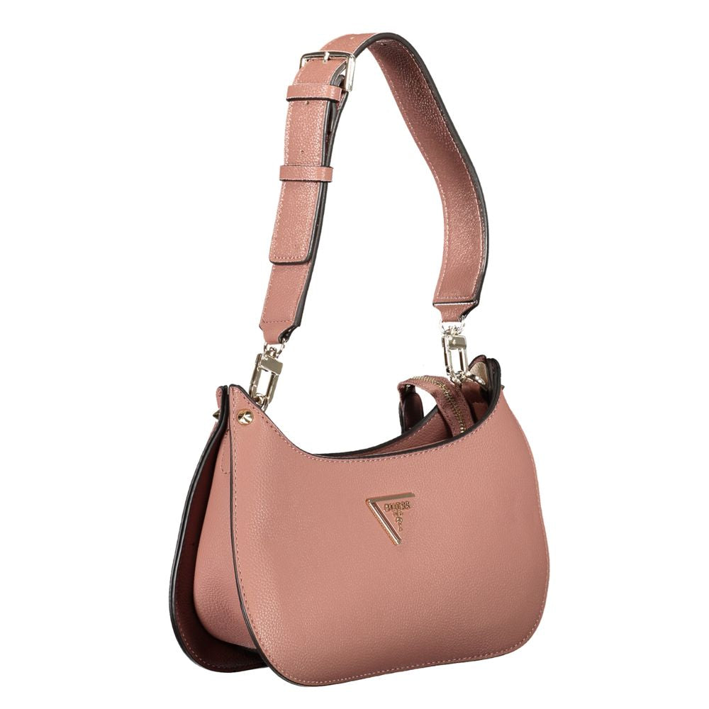 Rosa Handtasche aus Polyethylen