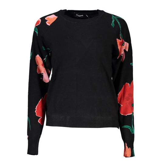 Schicker Pullover mit Rundhalsausschnitt und Kontrast