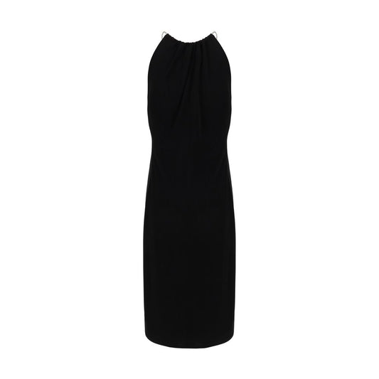 Midikleid mit Neckholder-Ausschnitt