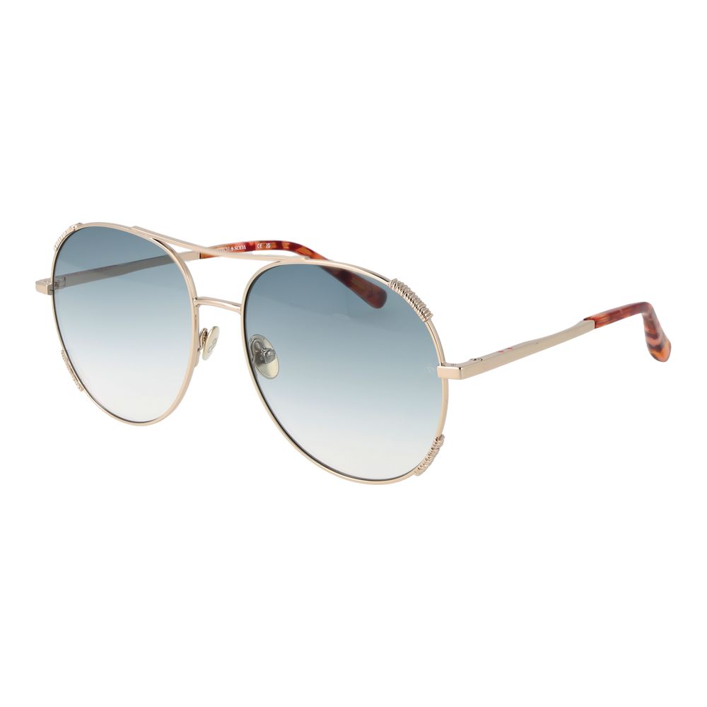 Goldene Damen-Sonnenbrille