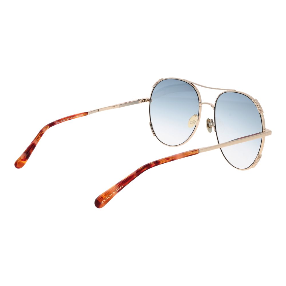 Goldene Damen-Sonnenbrille