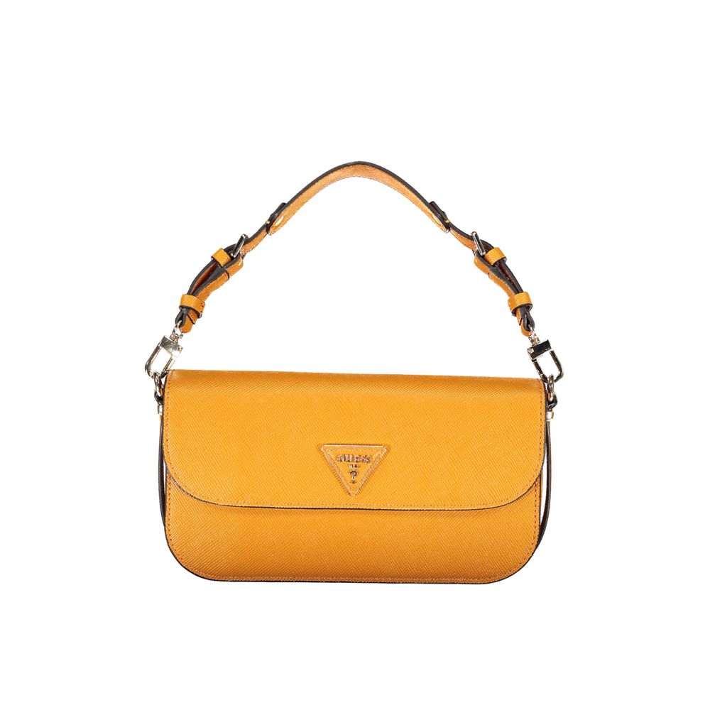 Orangefarbene Handtasche aus Polyethylen