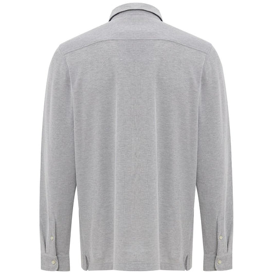 Gray Cotton Shirt