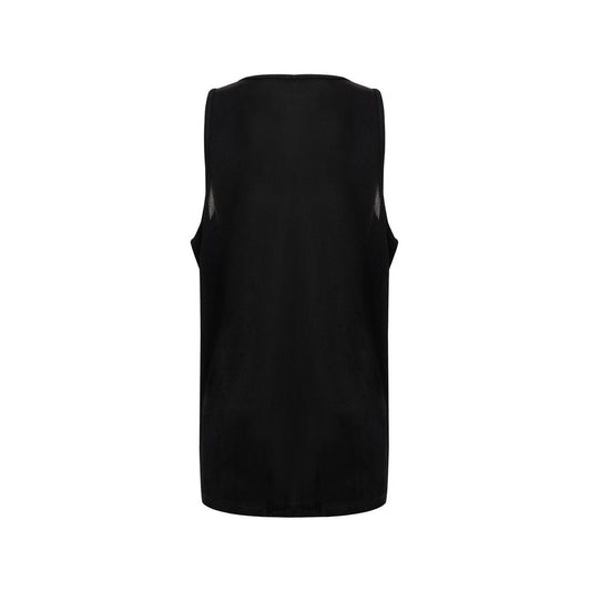 Schwarzes Viskose-Tanktop