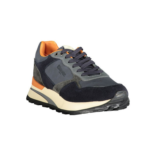 Blauer Polyethylen-Herren-Sneaker